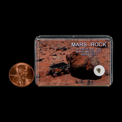 Mars Rock Mars Meteorite Fragment Northwest Africa NWA 13227 Morocco COA