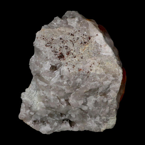 4.1" Natural Red Ferruginous Quartz Crystal Cluster Mineral Specimen Meknes Morocco