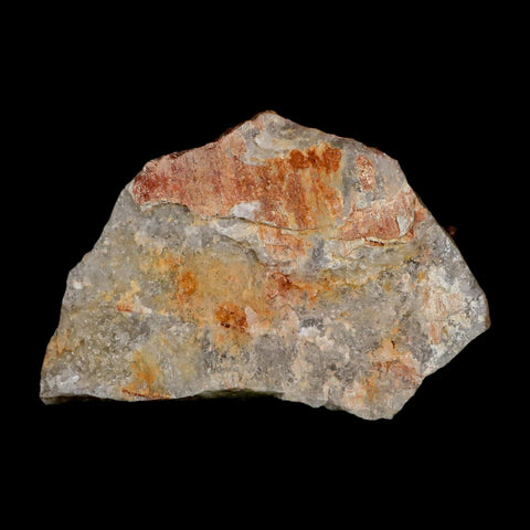 7" Natural Red Ferruginous Quartz Crystal Cluster Mineral Specimen Meknes Morocco
