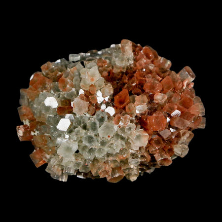 2.1" Aragonite Mineral Two Tone Crystal Cluster Specimen Tazouta Morocco