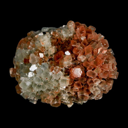 2.1" Aragonite Mineral Two Tone Crystal Cluster Specimen Tazouta Morocco