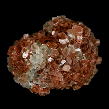 2.1" Aragonite Mineral Two Tone Crystal Cluster Specimen Tazouta Morocco