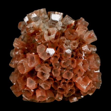 1.8" Aragonite Mineral Two Tone Crystal Cluster Specimen Tazouta Morocco
