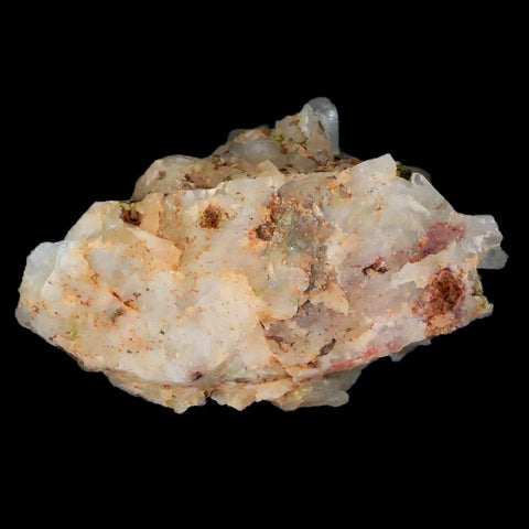 2.5" Rough Green Epidote Crystals On Quartz Cluster Mineral Specimen Imilchil, Morocco - Fossil Age Minerals