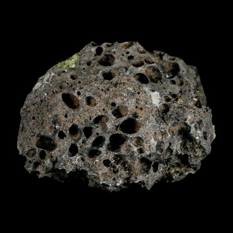 2.5" Emerald Peridot Crystals, Chrome Diopside And Spinel On Volcanic Rock Gila, AZ - Fossil Age Minerals