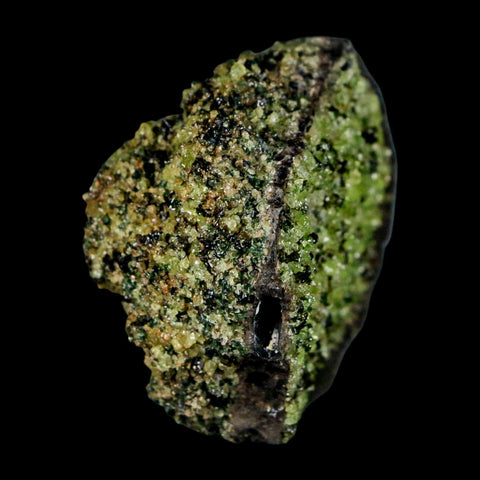 2.9" Emerald Peridot Crystals, Chrome Diopside And Spinel On Volcanic Rock Gila, AZ - Fossil Age Minerals