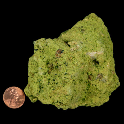 3.6" Rough Green Nontronite Mineral Specimen Jove Lauriano Minas Gerais Brazil - Fossil Age Minerals