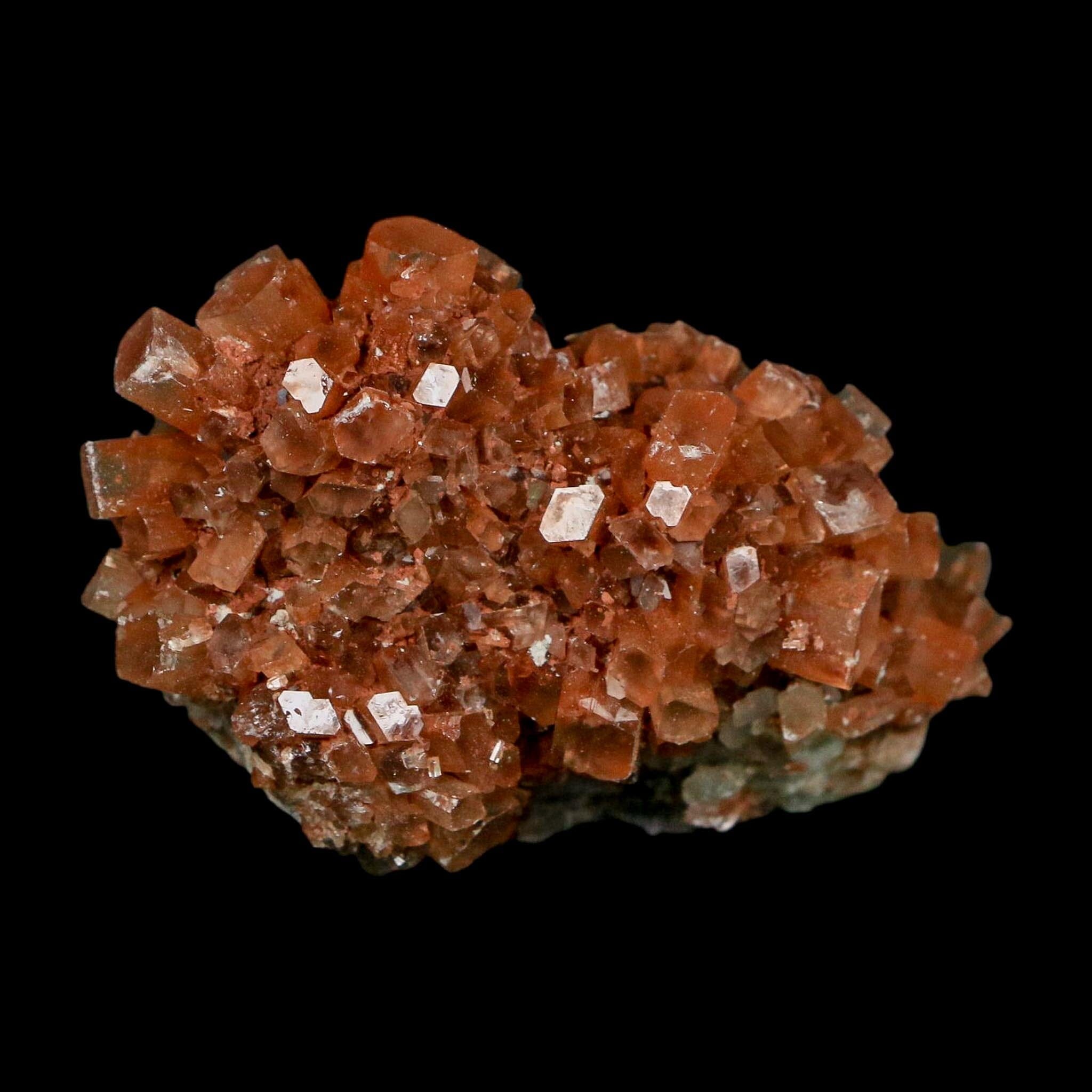 2.4" Aragonite Mineral Two Tone Crystal Cluster Specimen Tazouta Morocco - Fossil Age Minerals