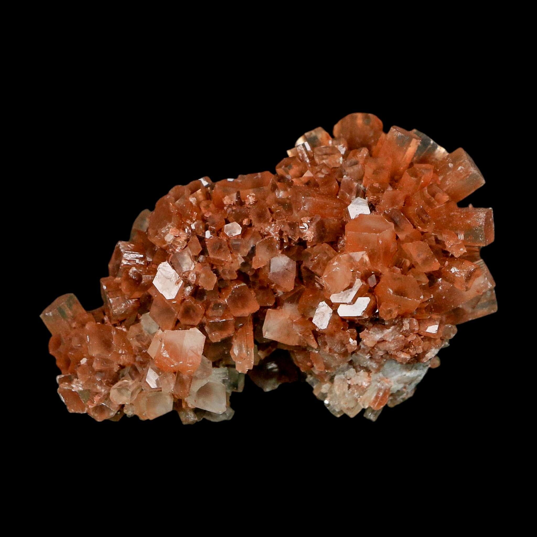 2.4" Aragonite Mineral Two Tone Crystal Cluster Specimen Tazouta Morocco - Fossil Age Minerals