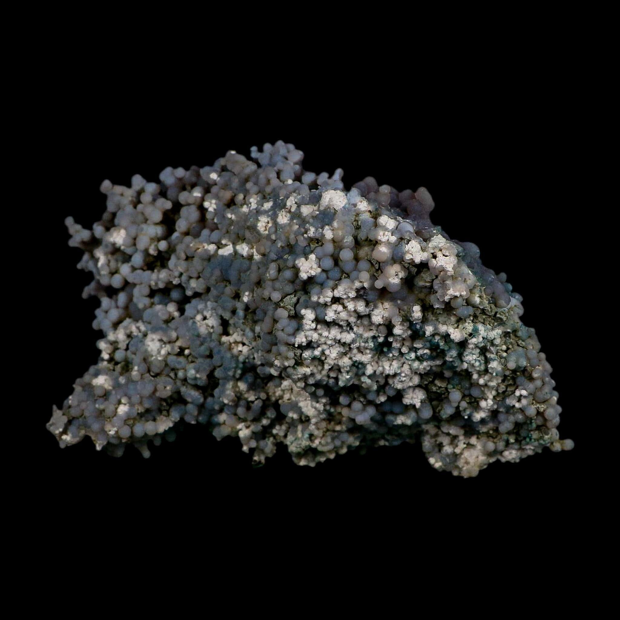4.8" Purple Green Grape Agate Botryoidal Crystal Druzy Cluster Mineral Sulawesi Island - Fossil Age Minerals