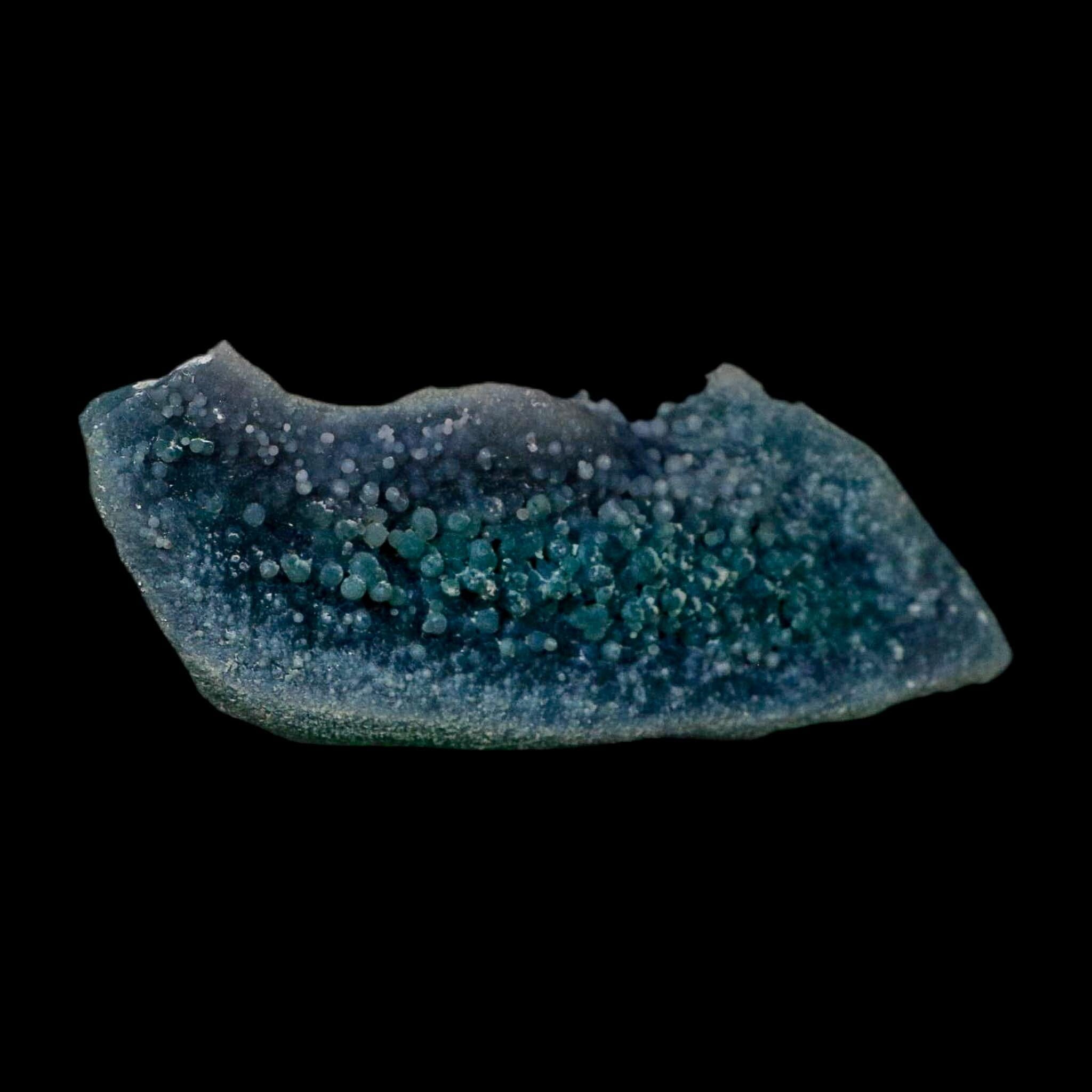 4.9" Green Grape Agate Botryoidal Crystal Druzy Cluster Mineral Sulawesi Island - Fossil Age Minerals