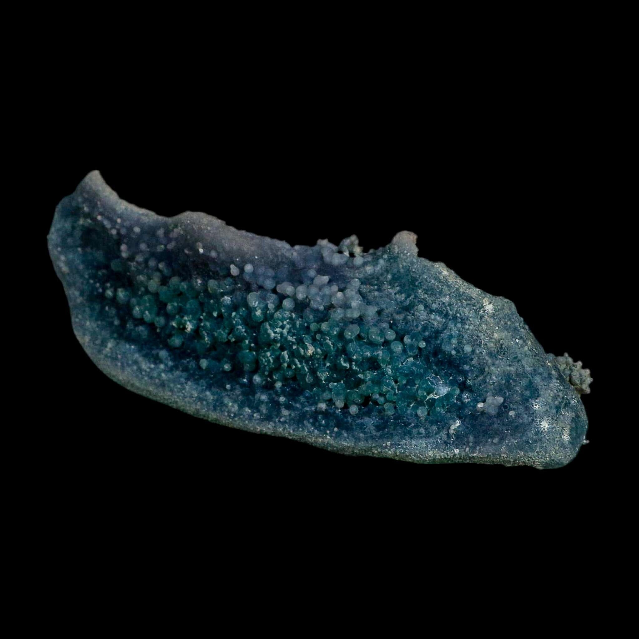 4.9" Green Grape Agate Botryoidal Crystal Druzy Cluster Mineral Sulawesi Island - Fossil Age Minerals