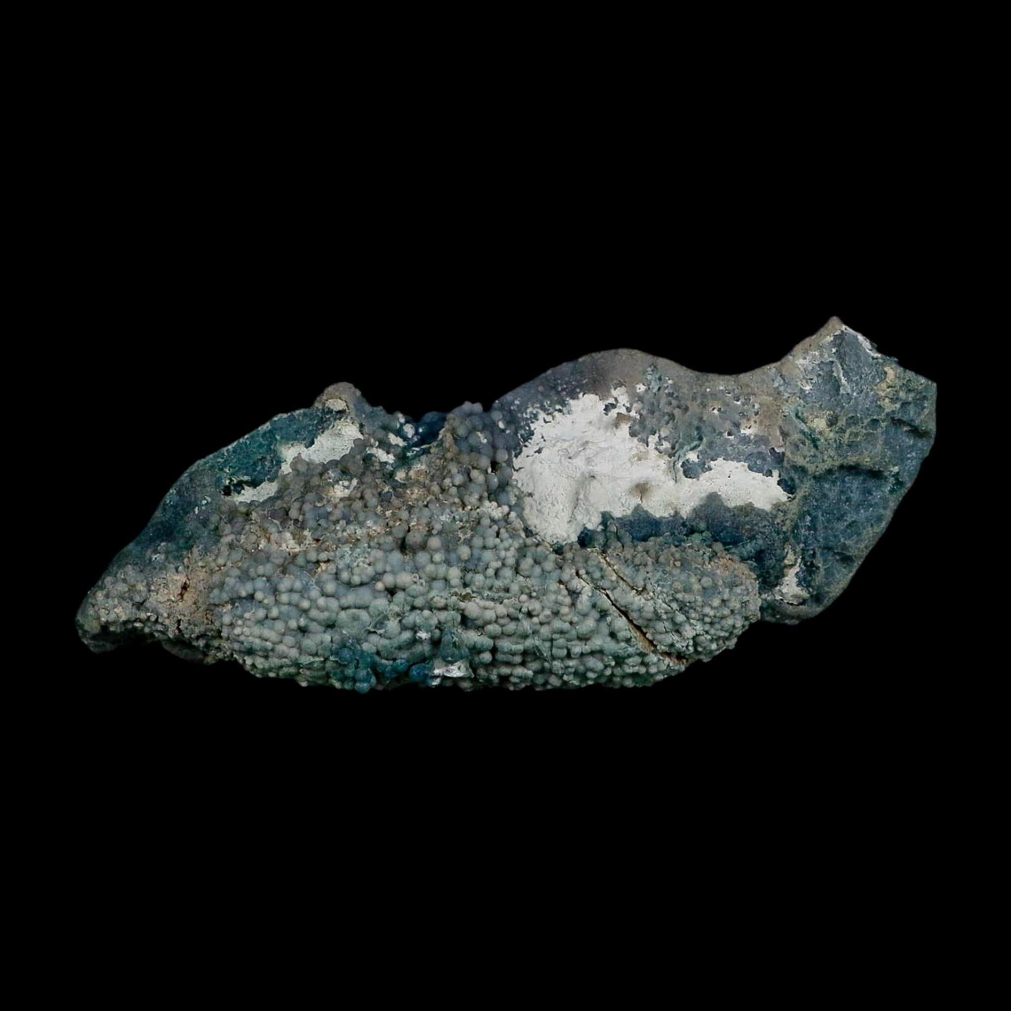 4.9" Green Grape Agate Botryoidal Crystal Druzy Cluster Mineral Sulawesi Island - Fossil Age Minerals
