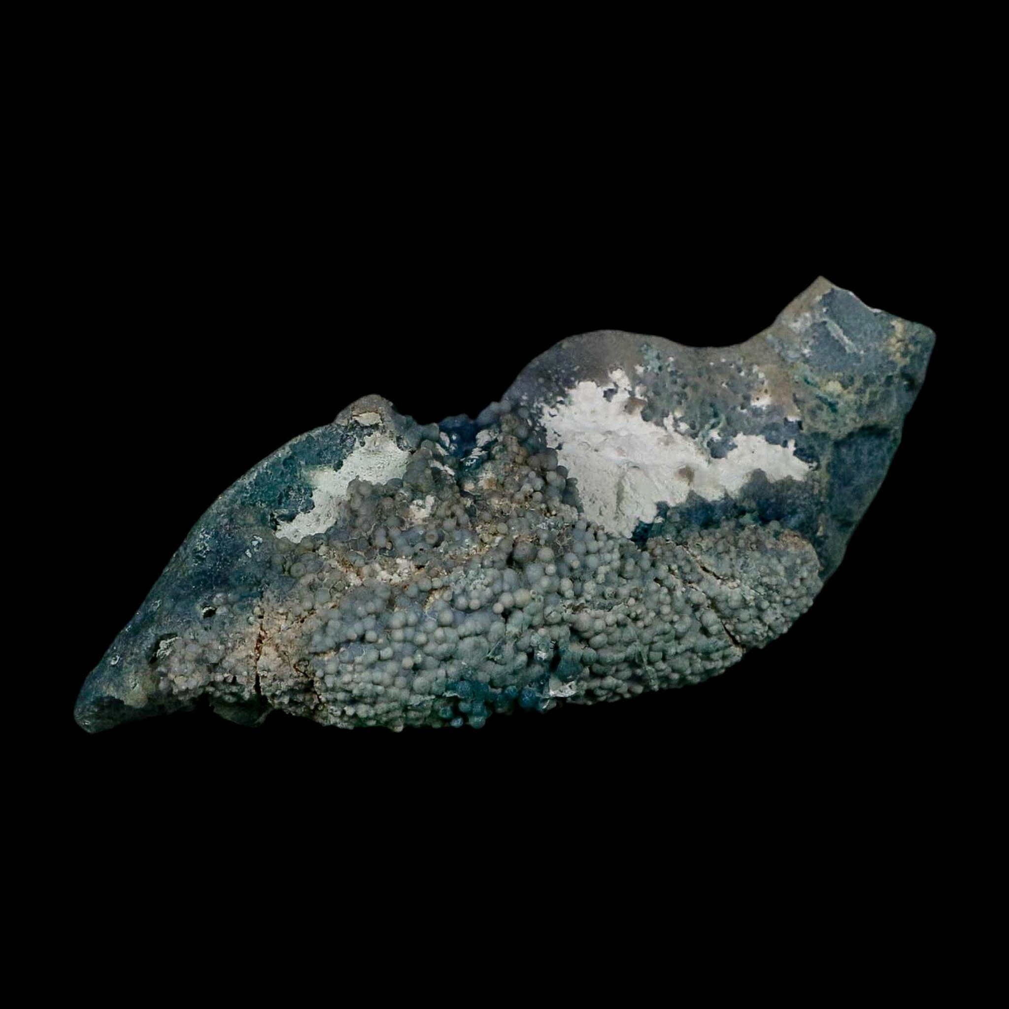 4.9" Green Grape Agate Botryoidal Crystal Druzy Cluster Mineral Sulawesi Island - Fossil Age Minerals