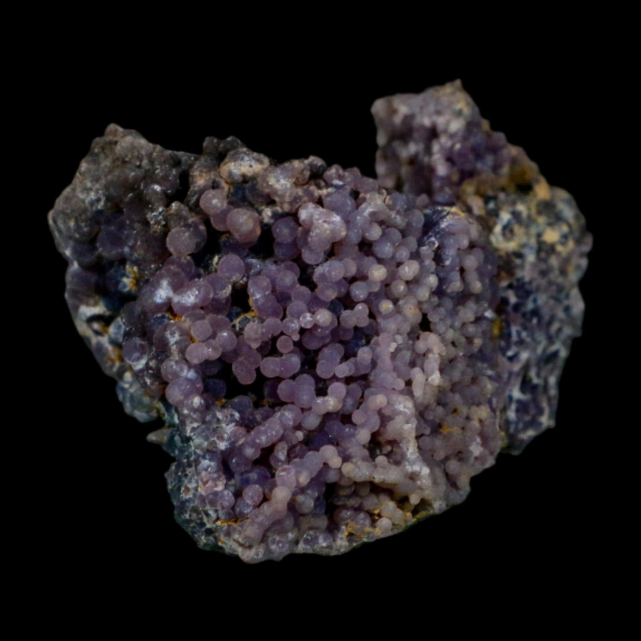 3.1" Purple Grape Agate Botryoidal Crystal Druzy Cluster Mineral Sulawesi Island - Fossil Age Minerals