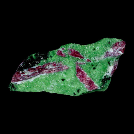 5" Natural Rough Ruby In Zoisite And Hornblende Crystal Mineral Specimen Anyolite