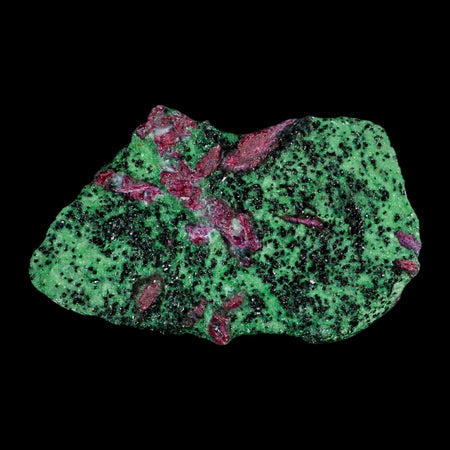 7" Natural Rough Ruby In Zoisite And Hornblende Crystal Mineral Specimen Anyolite