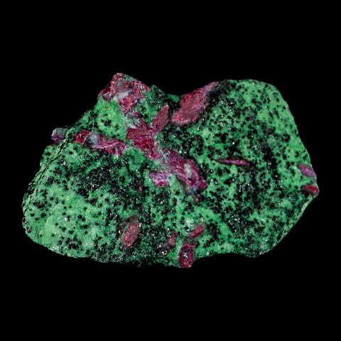 7" Natural Rough Ruby In Zoisite And Hornblende Crystal Mineral Specimen Anyolite - Fossil Age Minerals