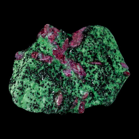 7" Natural Rough Ruby In Zoisite And Hornblende Crystal Mineral Specimen Anyolite - Fossil Age Minerals