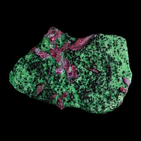 7" Natural Rough Ruby In Zoisite And Hornblende Crystal Mineral Specimen Anyolite - Fossil Age Minerals