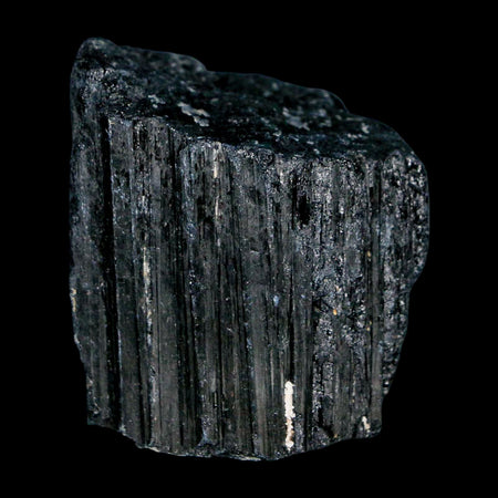 1.9" Natural Rough Black Tourmaline Mineral Crystal Specimen Schorl Brazil