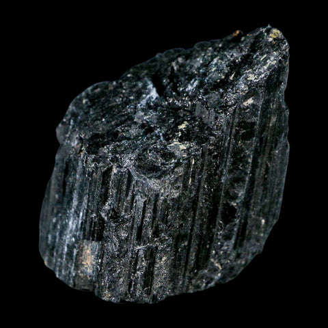 2.4" Natural Rough Black Tourmaline Mineral Crystal Specimen Schorl Brazil - Fossil Age Minerals