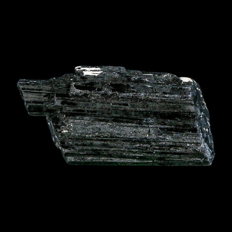 3.1" Natural Rough Black Tourmaline Mineral Crystal Specimen Schorl Brazil - Fossil Age Minerals