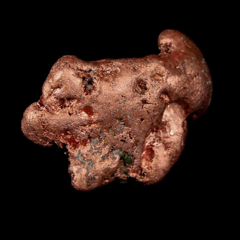 1.1" Solid Native Copper Polished Nugget Mineral Keweenaw Michigan - Fossil Age Minerals