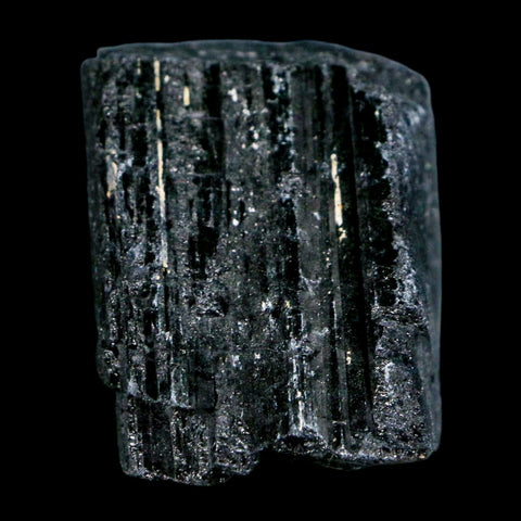 2.4" Natural Rough Black Tourmaline Mineral Crystal Specimen Schorl Brazil - Fossil Age Minerals