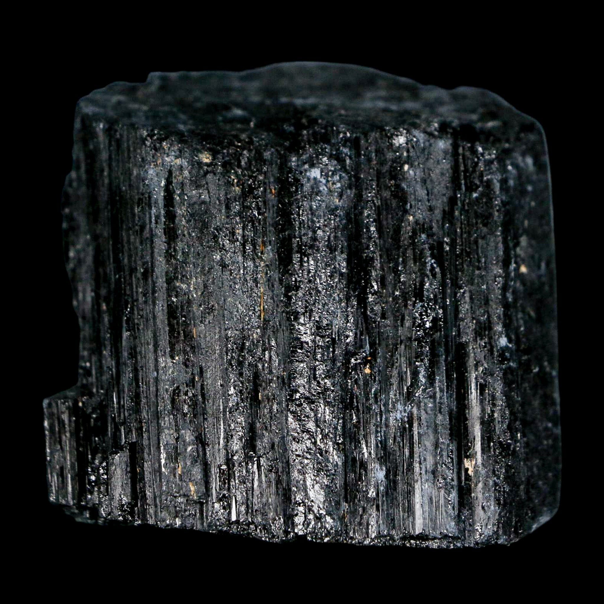 2.3" Natural Rough Black Tourmaline Mineral Crystal Specimen Schorl Brazil - Fossil Age Minerals