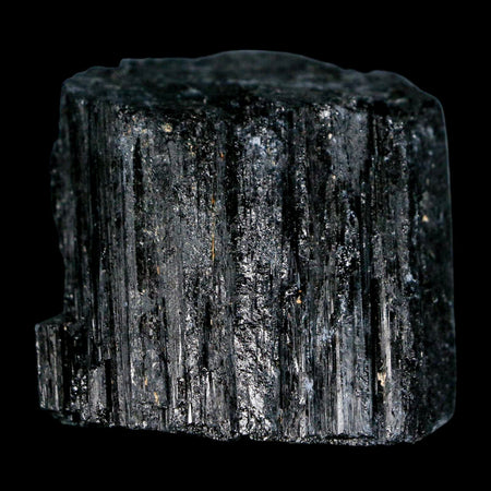 2.3" Natural Rough Black Tourmaline Mineral Crystal Specimen Schorl Brazil