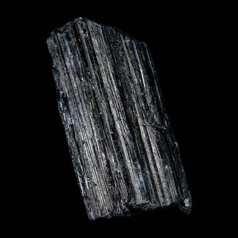 2.4" Natural Rough Black Tourmaline Mineral Crystal Specimen Schorl Brazil - Fossil Age Minerals