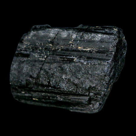 2.7" Natural Rough Black Tourmaline Mineral Crystal Specimen Schorl Brazil
