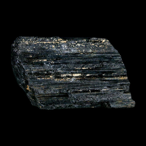 2.7" Natural Rough Black Tourmaline Mineral Crystal Specimen Schorl Brazil - Fossil Age Minerals