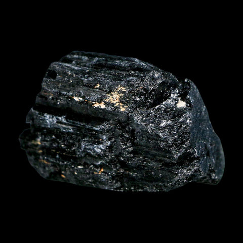 2.2" Natural Rough Black Tourmaline Mineral Crystal Specimen Schorl Brazil - Fossil Age Minerals