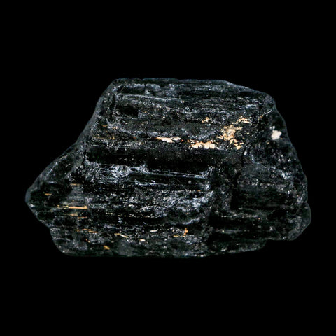 2.2" Natural Rough Black Tourmaline Mineral Crystal Specimen Schorl Brazil - Fossil Age Minerals