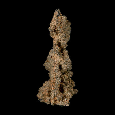 2.7" Fulgurite Petrified Lightning Strike Glass Sahara Desert Algeria - Fossil Age Minerals