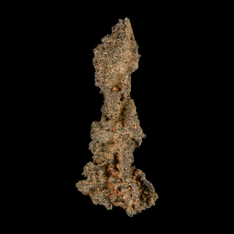 2.7" Fulgurite Petrified Lightning Strike Glass Sahara Desert Algeria - Fossil Age Minerals
