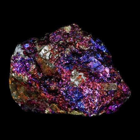 2" Chalcopyrite Bornite Brilliant Multicolored Peacock Ore Chihuahua Mexico