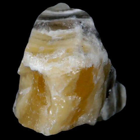 1.7" Natural Rough Zebra Calcite Crystal Mineral Specimen Nuevo Leon Mexico - Fossil Age Minerals