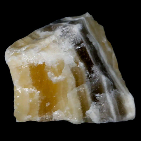 1.7" Natural Rough Zebra Calcite Crystal Mineral Specimen Nuevo Leon Mexico - Fossil Age Minerals