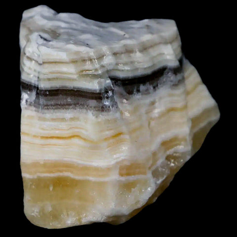 1.9" Natural Rough Zebra Calcite Crystal Mineral Specimen Nuevo Leon Mexico - Fossil Age Minerals