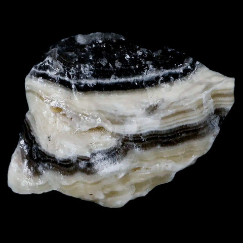 2.3" Natural Rough Zebra Calcite Crystal Mineral Specimen Nuevo Leon Mexico - Fossil Age Minerals