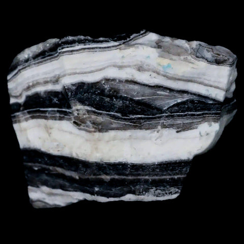 2.1" Natural Rough Zebra Calcite Crystal Mineral Specimen Nuevo Leon Mexico - Fossil Age Minerals