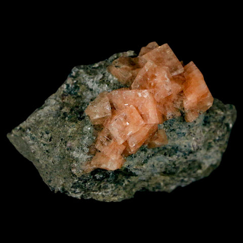 1.9" Orange Chabazite Zeolite Mineral Specimen Er Rachidia Province, Morocco - Fossil Age Minerals