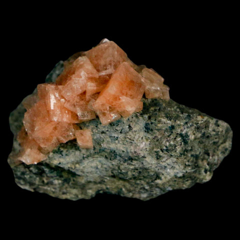 1.9" Orange Chabazite Zeolite Mineral Specimen Er Rachidia Province, Morocco - Fossil Age Minerals