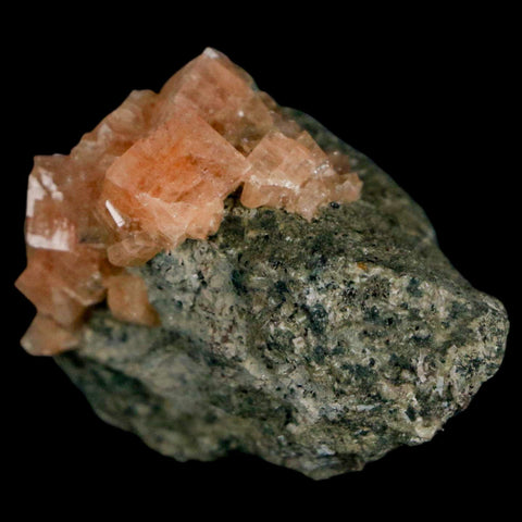 1.9" Orange Chabazite Zeolite Mineral Specimen Er Rachidia Province, Morocco - Fossil Age Minerals