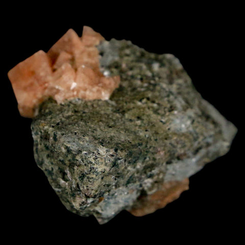 1.9" Orange Chabazite Zeolite Mineral Specimen Er Rachidia Province, Morocco - Fossil Age Minerals