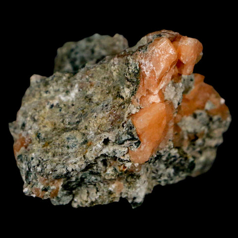 2" Orange Chabazite Zeolite Mineral Specimen Er Rachidia Province, Morocco - Fossil Age Minerals