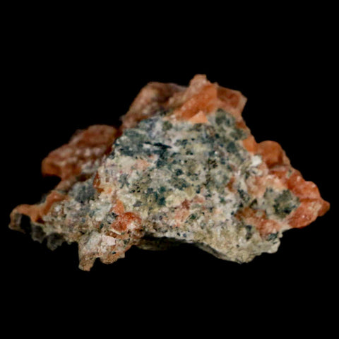 1.4" Orange Chabazite Zeolite Mineral Specimen Er Rachidia Province, Morocco - Fossil Age Minerals
